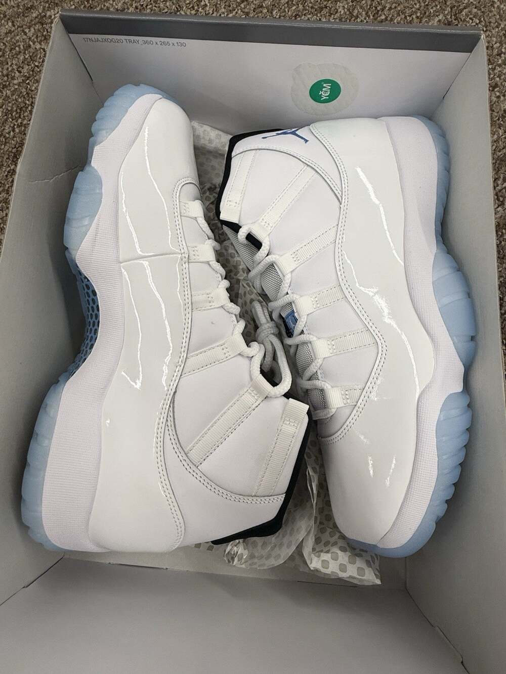 Size 11 - Air Jordan 11 Retro 2024 Legend Blue / Columbia